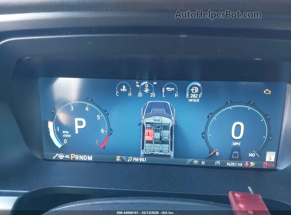1FTFW1RG2TFA01201 2026 FORD F150 Black Vista de los asientos traseros