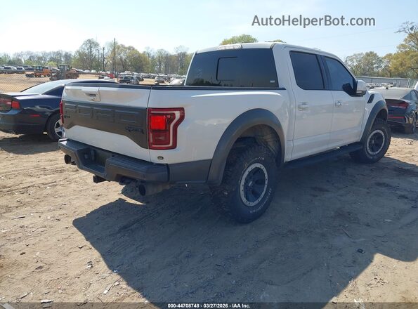 1FTFW1RG8JFA84047 2018 FORD F150 White Задня права чверть