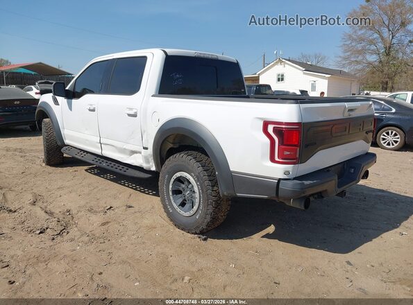 1FTFW1RG8JFA84047 2018 FORD F150 White Задня ліва чверть