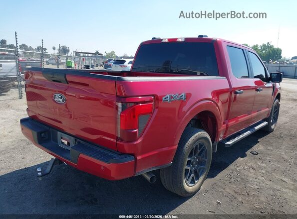 1FTFW2L56RKF08423 2024 FORD F150 Red Trasero derecho