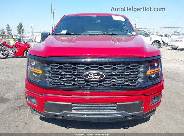 1FTFW2L56RKF08423 2024 FORD F150 Red Vista del cuadro de instrumentos