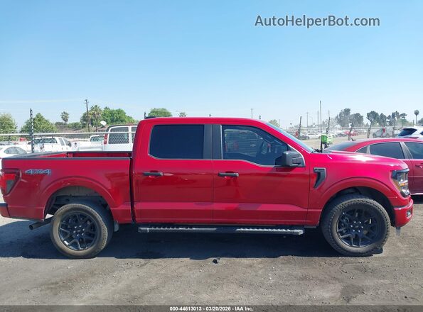 1FTFW2L56RKF08423 2024 FORD F150 Red Vista interior trasera