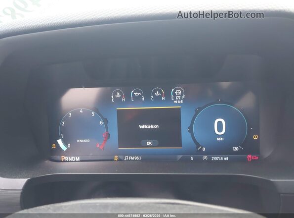 1FTFW3L57SKE52889 2025 FORD F150 Gray Հետևի նստատեղերի տեսք