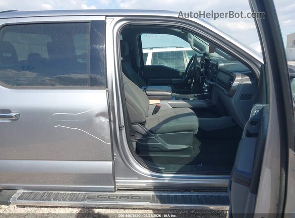1FTFW3LD2SFB00688 2025 FORD F150 Gray Սալոնի դիմացի տեսք