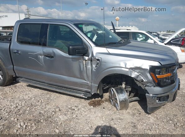 1FTFW3LD2SFB00688 2025 FORD F150 Gray Դիմացի տեսք