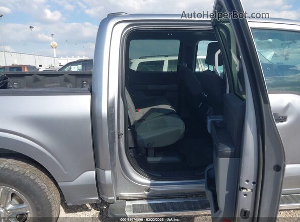 1FTFW3LD2SFB00688 2025 FORD F150 Gray VIN կոդի պիտակի տեսք