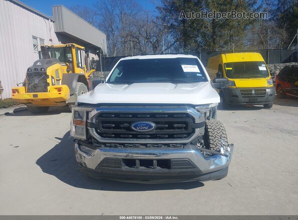1FTFX1C81MKE48271 2021 FORD F150 White Սարքավորումների վահանակի տեսք