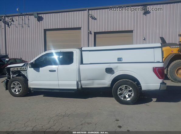 1FTFX1C81MKE48271 2021 FORD F150 White Սալոնի 360 աստիճան տեսք