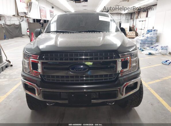 1FTFX1E52JKG07717 2018 FORD F150 Gray 