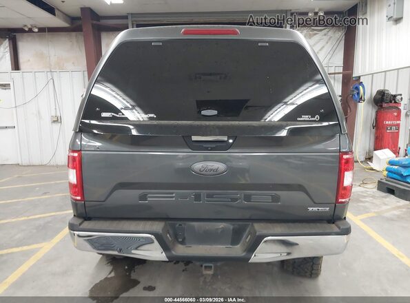 1FTFX1E52JKG07717 2018 FORD F150 Gray 