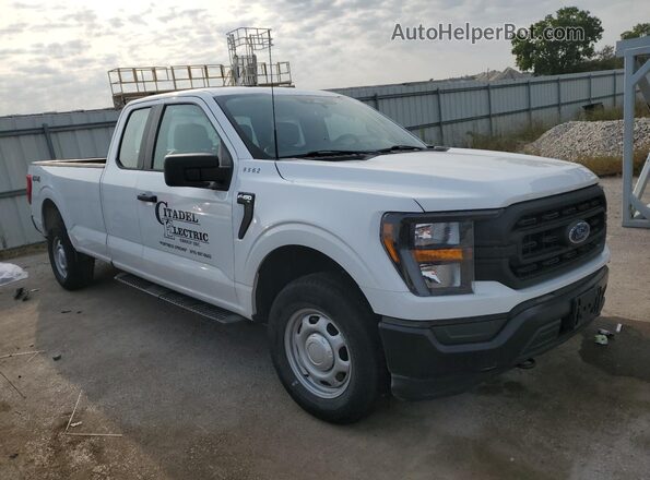 1FTFX1E89PKD58562 2023 FORD F150 Белый Передняя правая четверть