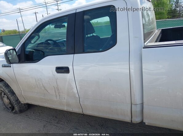 1FTFX1EGXJKC14114 2018 FORD F150 White Widok wnętrza 360 stopni