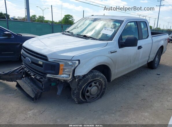 1FTFX1EGXJKC14114 2018 FORD F150 White Przód lewy