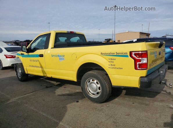 1FTMF1C51KKC12829 2019 FORD F150 Yellow 