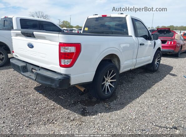 1FTMF1CB8MKE18206 2021 FORD F150 White Trasero derecho