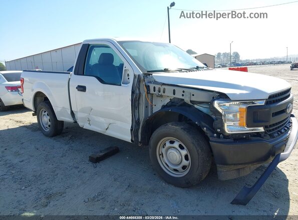 1FTMF1CB9JFE07638 2018 FORD F150 White Դիմացի տեսք