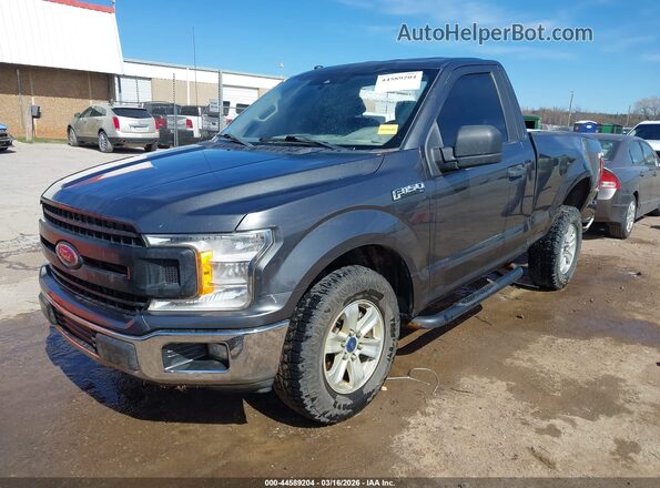 1FTMF1CB9KFA15034 2019 FORD F150 Black წინა მარცხენა ხედი სამი მეოთხედიდან