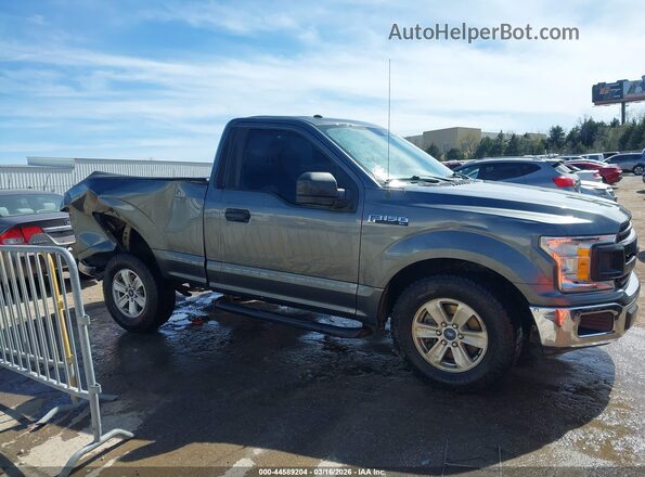 1FTMF1CB9KFA15034 2019 FORD F150 Black უკანა სალონის ხედი
