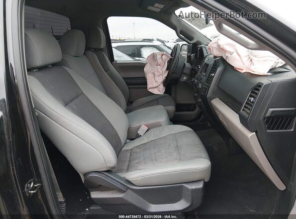 1FTMF1EB9LKF20822 2020 FORD F150 Black Вид салону спереду
