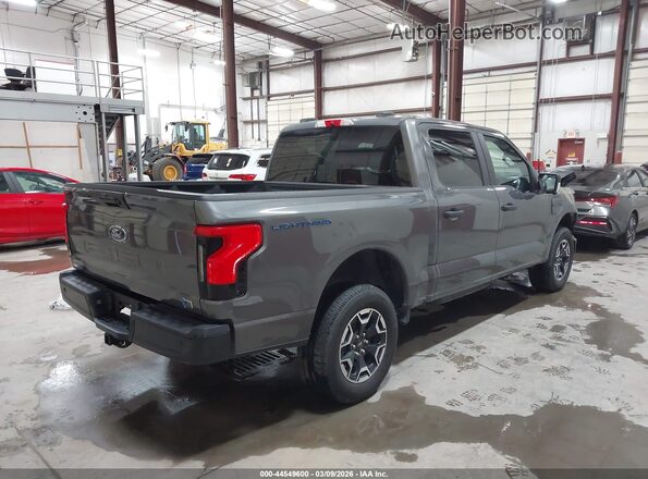 1FTVW1EL0PWG01686 2023 FORD F-150 LIGHTNING Black Rear right