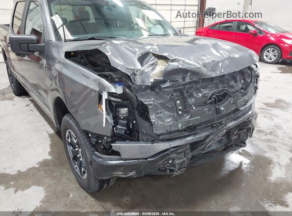 1FTVW1EL0PWG01686 2023 FORD F-150 LIGHTNING Black Front view