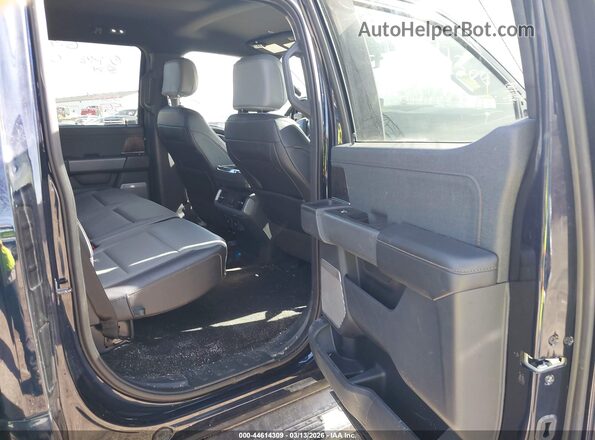 1FTVW1EL2PWG01737 2023 FORD F-150 LIGHTNING Black Widok naklejki z numerem VIN
