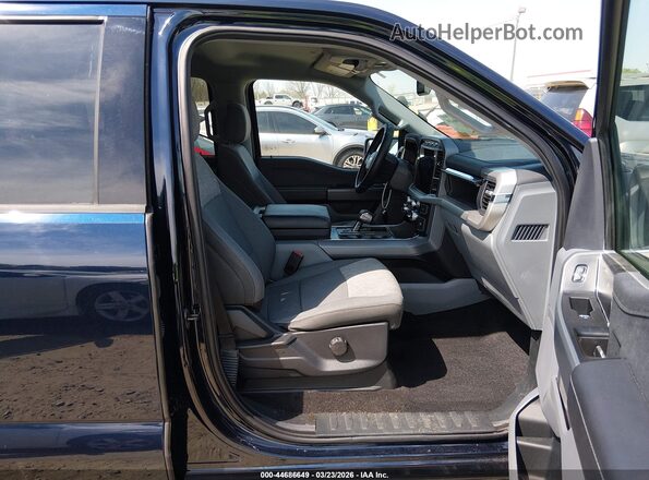 1FTVW1EL4PWG00170 2023 FORD F-150 LIGHTNING Blue Սալոնի դիմացի տեսք