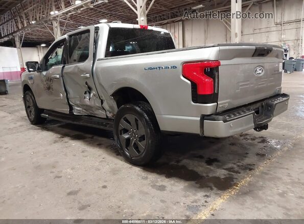 1FTVW3LUXSWG11755 2025 FORD F-150 LIGHTNING Silver Trasero izquierdo