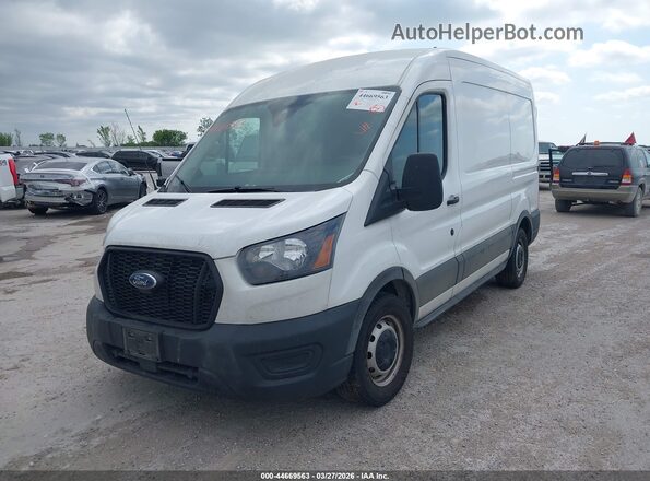 1FTYE1C80PKB47249 2023 FORD TRANSIT-150 Белый Передняя левая четверть