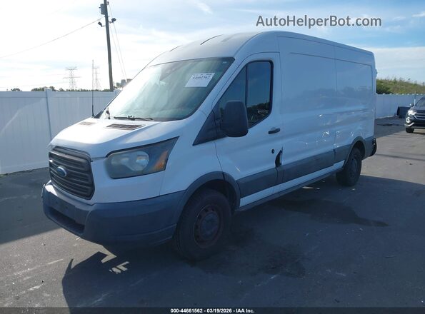 1FTYE2CM4HKA04955 2017 FORD TRANSIT-150 Белый Передняя левая четверть