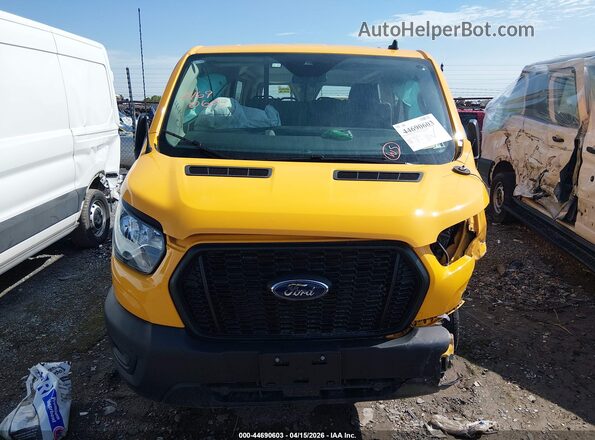 1FTYE2Y84RKA18772 2024 FORD TRANSIT-150 Yellow ხელსაწყოთა პანელის ხედი