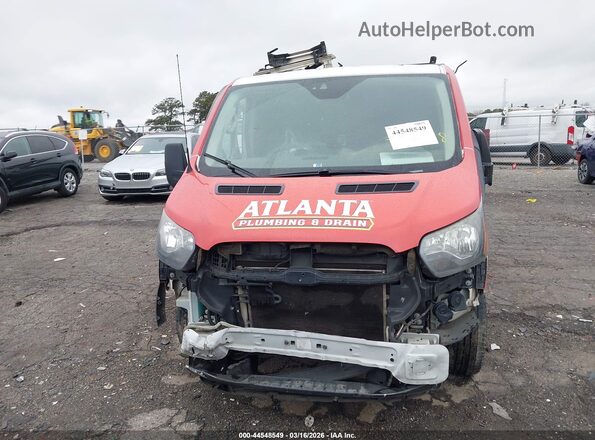 1FTYE2YM6HKB49598 2017 FORD TRANSIT-150 Red Widok zestawu wskaźników