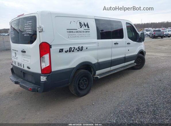 1FTYR1ZM1GKB36494 2016 FORD TRANSIT-250 White Trasero derecho
