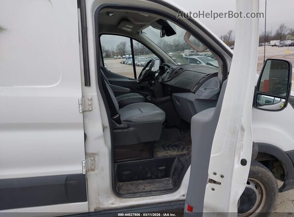 1FTYR1ZM1HKA27549 2017 FORD TRANSIT-250 White წინა სალონის ხედი