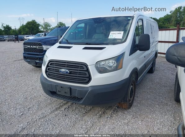 1FTYR1ZM1HKA27549 2017 FORD TRANSIT-250 White წინა მარცხენა ხედი სამი მეოთხედიდან