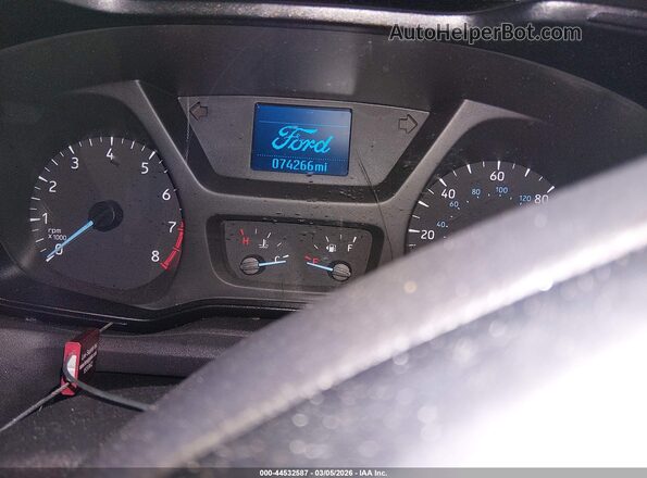 1FTYR1ZM3JKA64396 2018 FORD TRANSIT-250 White Widok tylnych siedzeń