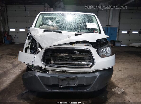 1FTYR1ZM3JKA64396 2018 FORD TRANSIT-250 White Widok zestawu wskaźników