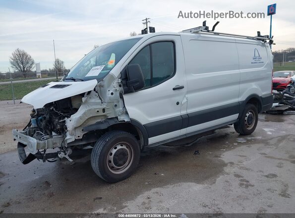 1FTYR1ZM6HKA55475 2017 FORD TRANSIT-250 White Առջևի ձախ երեք քառորդ տեսարան