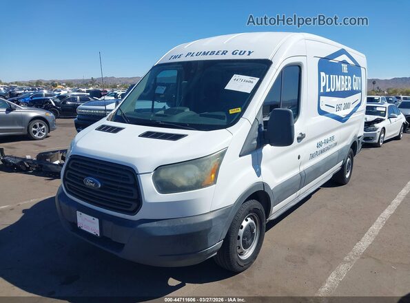 1FTYR2CG9HKA49601 2017 FORD TRANSIT-250 White Front left