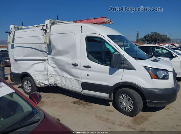 1FTYR2CM0KKA10053 2019 FORD TRANSIT-250 White Вид задньої частини салону