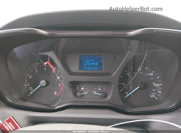 1FTYR2CM3GKA52255 2016 FORD TRANSIT-250 White Вид задніх сидінь