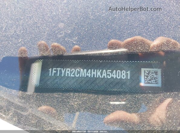 1FTYR2CM4HKA54081 2017 FORD TRANSIT-250 Белый Вид подкапотного пространства
