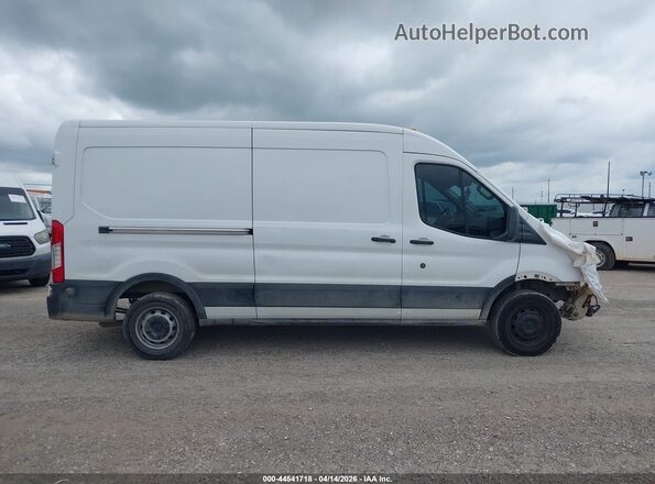 1FTYR2CM4KKB54995 2019 FORD TRANSIT-250 White Widok wnętrza z tyłu