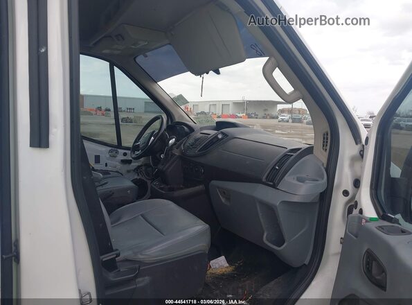 1FTYR2CM4KKB54995 2019 FORD TRANSIT-250 White Widok wnętrza z przodu