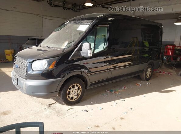 1FTYR2CM8GKB54442 2016 FORD TRANSIT-250 Black Vista tres cuartos delantera izquierda