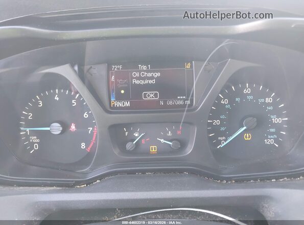 1FTYR2ZM5KKB10852 2019 FORD TRANSIT-250 White Вид задніх сидінь