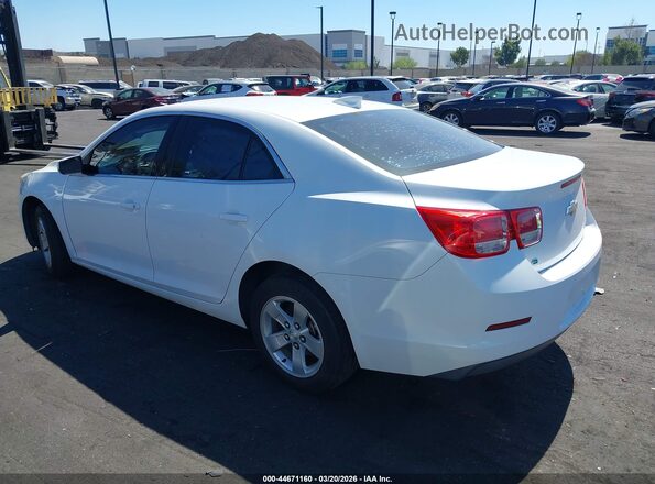 1G11C5SA4GF154001 2016 CHEVROLET MALIBU Белый Задняя левая четверть