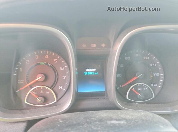 1G11C5SAXGF101951 2016 CHEVROLET MALIBU Burgundy Instrument cluster view
