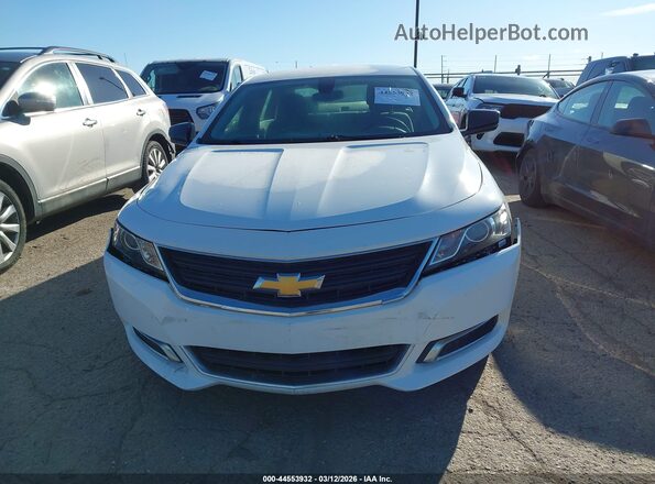 1G11Z5SA2GU105020 2016 CHEVROLET IMPALA White Սարքավորումների վահանակի տեսք