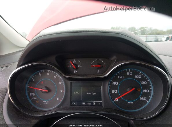 1G1BC5SM0H7171114 2017 CHEVROLET CRUZE Red Вид задніх сидінь